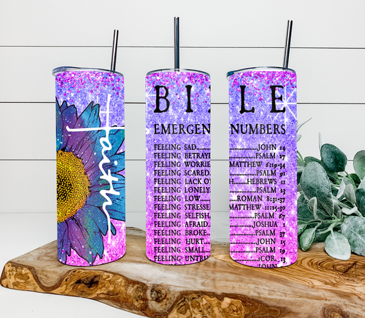 Bible Emergency Tumbler