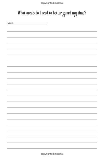 Guided Prayer Journal